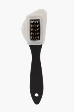 Suede Brush With Metal Bristles