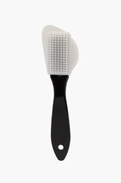 Suede Brush With Metal Bristles